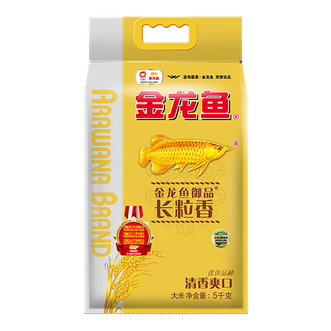 金龙鱼  御品长粒香大米5kg【清香爽口+匠心研制+心意之作】-6948195858553