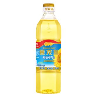 金龙鱼  食用油物理压榨自然葵香葵花籽油 900ml欧洲进口 富含维生素E