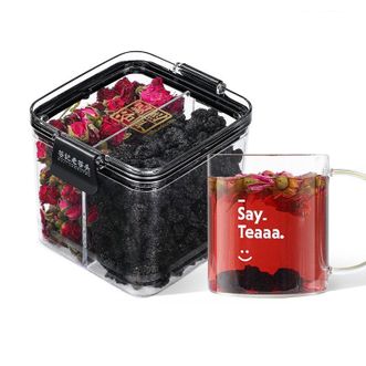 谷记老谷头/GUJILAOGUTOU  黑桑椹玫瑰花茶 养生茶 210g