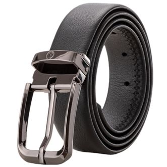 奥康（Aokang）  皮带男真皮腰带男士简约针扣商务高档礼盒奢侈品牛皮裤带真皮