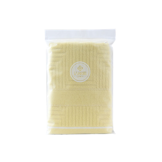 洁丽雅/Grace  雅尚面巾 5A级抗菌新疆棉家用毛巾洗脸巾单条EVA袋装  雅尚-1A蓝  72*34cm