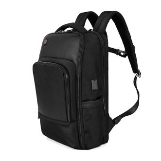 皮尔卡丹/Pierre Cardin  17.3英寸男士双肩包笔记本电脑背包商务旅行出差通勤背包