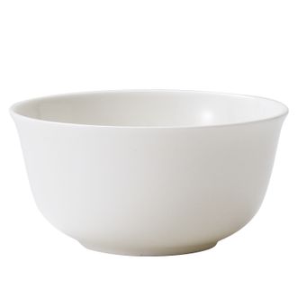 Homy  骨瓷餐具 白玉 4.25英寸低足金钟碗 2件装  2024年  夏季  新款  骨瓷餐具  骨瓷饭碗