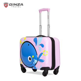 银座（GNZA）L-1505-1 儿童拉杆箱万向轮 3D可爱旅行箱 学生登机箱18英寸