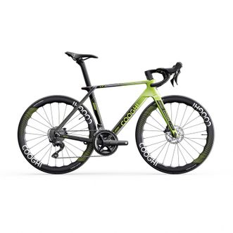 酷骑/COOGHI  碳纤维破风车架禧玛诺105机械变24速公路自行车 G9-PRO M码