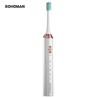 索哈曼SOHOMAN  电动牙刷Y1软毛超声波电动牙刷