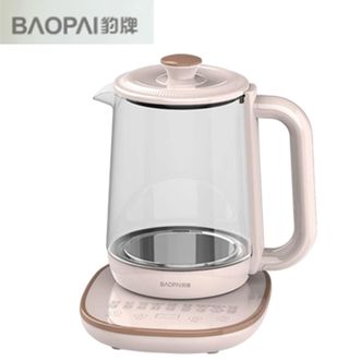 豹牌  家用办公室高硼硅玻璃养生壶煮茶器BP-9261 保温预约定时1.8L