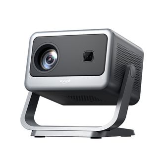 KOOKZZ  无线智能投影仪AI臻彩引擎PRO高清家庭影院上下自动梯形校正一体式云台 TY11灰色