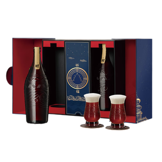 雪花  醴18.8度999ml瓶*2礼盒“禮以醴成”内配礼袋酒具 天坛版