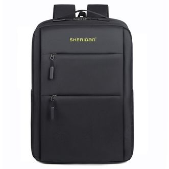 SHERIDan  耐磨耐脏时尚大气双肩包黑色 SDB005