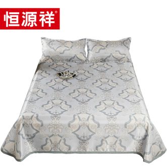 恒源祥  欧式典雅冰丝凉席230*250cm TLX1017