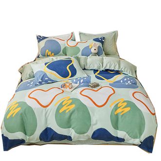 洁丽雅/Grace  CP1331微梦时光四件套简约磨毛床单被套单双人学生宿舍床上用品 JLYSJT005