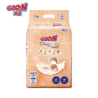 大王(GOO.N) 光之羽 纸尿裤 干爽尿不湿 S56片 大王(GOO.N) 光之羽 纸尿裤 干爽尿不湿 S56片
