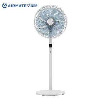 艾美特（AIRMATE）电风扇落地扇家用智能遥控节能风扇轻音低噪预约定时客厅宿舍空气流通电风扇 FS35-R63