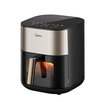 美的/Midea  空气炸锅 KZC6054 2000W立体双热源 可拆净烟滤油网 6L