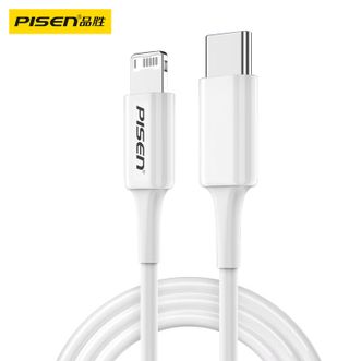 品胜(PISEN)  Type-C 转 Lightning数据线(1m)(苹果白)CL-PD-1000