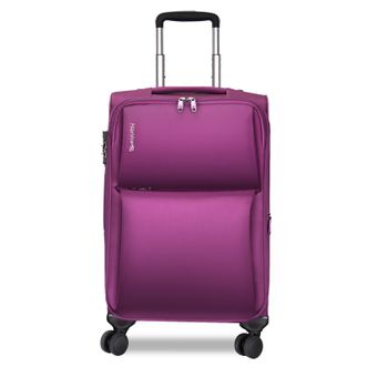 汉客/Hanke  牛津布拉杆箱帆布万向轮行李箱8039S-24寸紫色升级版