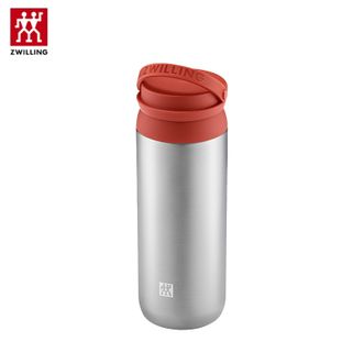 双立人  保温杯杯子提手泡茶杯茶滤杯316L不锈钢内胆水杯-1029000浆果红