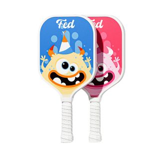 飞尔顿/fed  成人双打匹克球拍 蓝粉