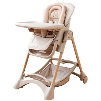 POUCH  可折叠多功能可调挡宝宝餐桌椅 K05MAX+ 皓月白PC24YW