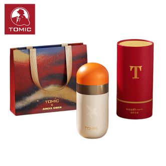 特美刻（TOMIC）  纯钛保温杯设计师联名款彩蛋水杯女生泡茶杯口袋水杯子520礼物