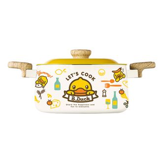 炊大皇-Duck小黄鸭不粘锅炉灶通用炖煮煲汤火锅汤锅22cm-TG22XHY