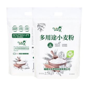 典选  北大荒多用途小麦粉 精选小麦 面筋质佳 2.5kg