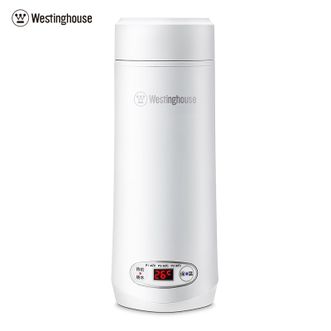 西屋/Westinghouse  便携电热水杯350ml容量电热水壶便携式家用旅行公室养生保温杯烧水壶随行冲奶泡茶