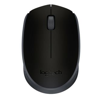 罗技（Logitech）无线鼠标M171无线鼠标办公鼠标对称鼠标灰色带无线2.4G接收器