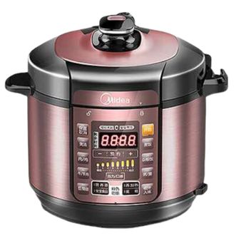美的/Midea  全自动高压力锅电饭煲5升智能电饭锅 【MY-YL50Simple101单胆】 5L