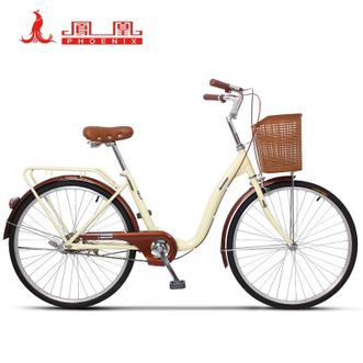 凤凰（Phoenix）  自行车 城市车轻便通勤复古车 单车 26寸【身高165-185cm】