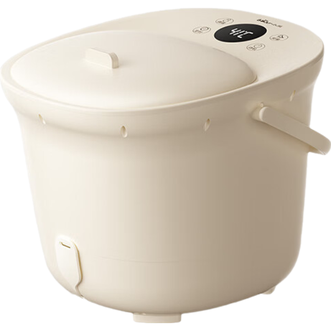 小熊/Bear  足浴盆 Ag+除味 恒温加热 水电分离 红光暖足 滚轮按摩 干烧保护