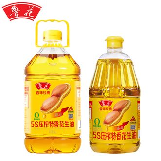 鲁花  特香花生油5L+1.8L（香味经典）食用油