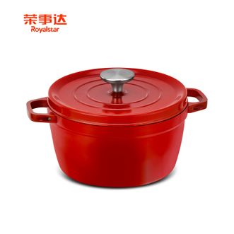 荣事达/Royalstar  鸿运当头 珐琅锅 汤锅 RC-FL24SN（24cm）珐琅瓷内壁 光洁表面易于清洗