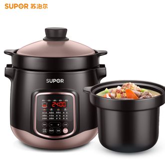 苏泊尔（SUPOR）  电炖锅6L家用大容量电砂锅煲汤锅炖肉锅 电煲炖煲炖汤多功能