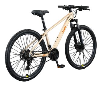 Jeep  吉普山地自行车铝合金男变速单车女青少年成人学生赛车-无界27.5寸24速油刹