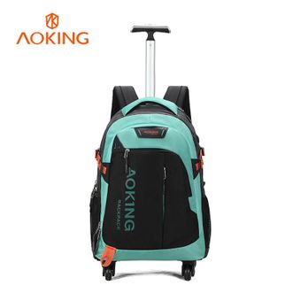 奥王AOKING20寸万向轮拉杆包出差旅行拉杆背包旅行包AK-67056