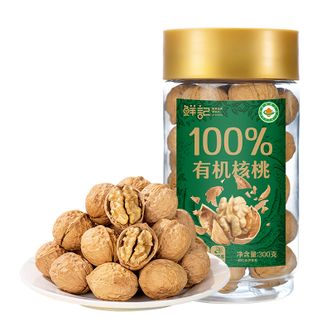 鲜记/xianjee  有机核桃300g罐装