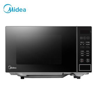 美的/Midea  快捷微波炉 转盘加热微电脑操控 智能蒸煮菜单 20升容量