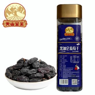 天山公主  黑加仑葡萄干348g/罐自然风干原汁原味新疆葡萄干