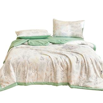 洁丽雅/Grace  A类夏被空调被水洗夏凉被夏季双人薄被芯 月色书【多尺寸可选】温和凉感 静享凉爽