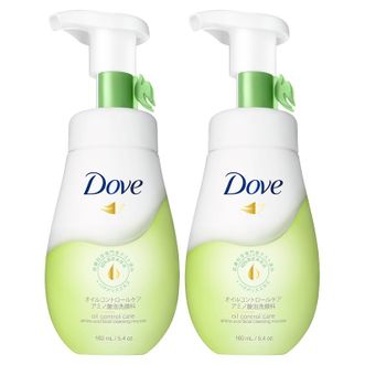 多芬(Dove) 净透柔嫩 慕斯洁面泡泡160ml*2瓶