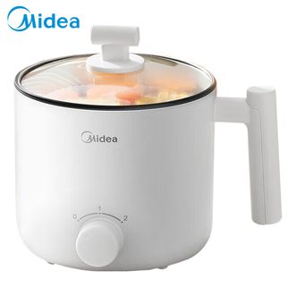美的/Midea  电煮锅  1.7L 电热锅 小电锅 宿舍小锅 电蒸锅 学生寝室一体泡面小火锅多功能锅  MC-XZE1612