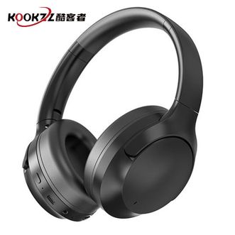 KOOKZZ  头戴式蓝牙耳机主动降噪高音质低延迟超长续航HiFi专业环绕音质 CK-22黑色