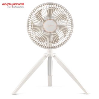 摩飞 /Morphy Richards  电风扇无线电风扇可折叠三脚架户外露营长续航便携风扇台扇家用办公室卧室便携风扇带夜灯