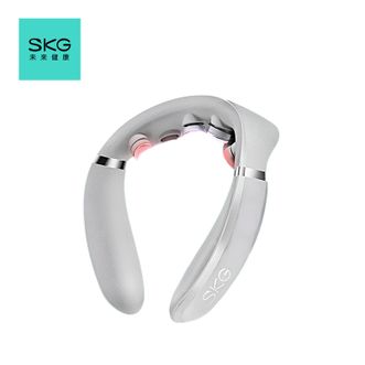 SKG 颈椎按摩器 专利调制中频脉冲 G7二代舒享款 银灰色 SKG 颈椎按摩器 专利调制中频脉冲 G7二代舒享款 银灰色