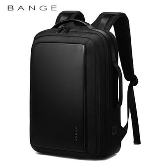 班歌Bange 商务电脑背包男大容量旅行双肩包出差出门商务办公可扩容出差男包时尚多功能背包 BG-S56
