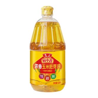 鲁花  厨中香 清香不腻 浓香玉米胚芽油1.8升