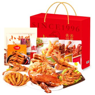 小胡鸭（xiao hu duck）  零食礼包 鸭香礼宴1191g