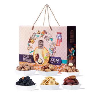 臻味（DELICIOUS）  环球祝福1500g年货高端坚果礼盒干果炒货大礼包春节送礼送长辈